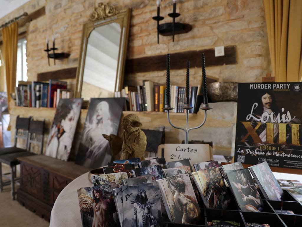 Chateau de Saint Chamarand, grand salon, ludothèque, evenements (5)