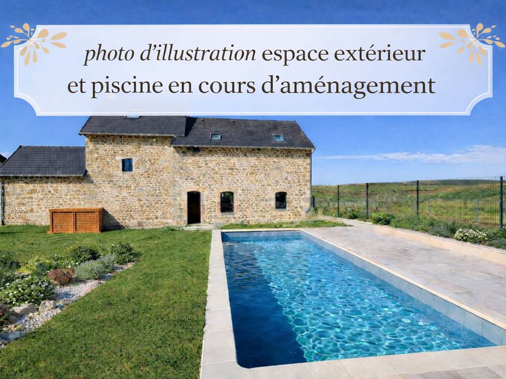 Gîte le Granit des Champs - Mainsat - Extérieurs Piscine - Photo d'illustration