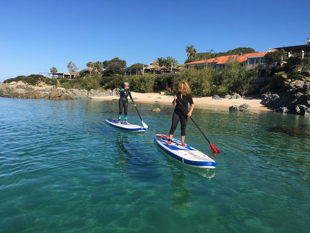 Abbartello kayak paddle Corse