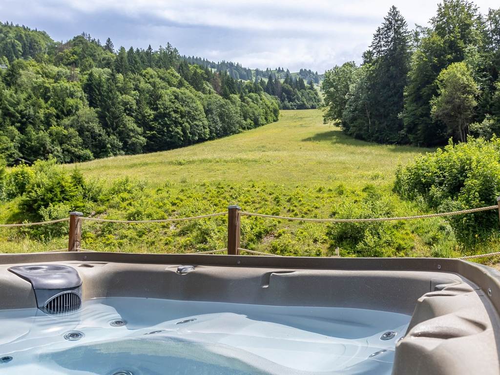 La terrasse avec Jacuzzi