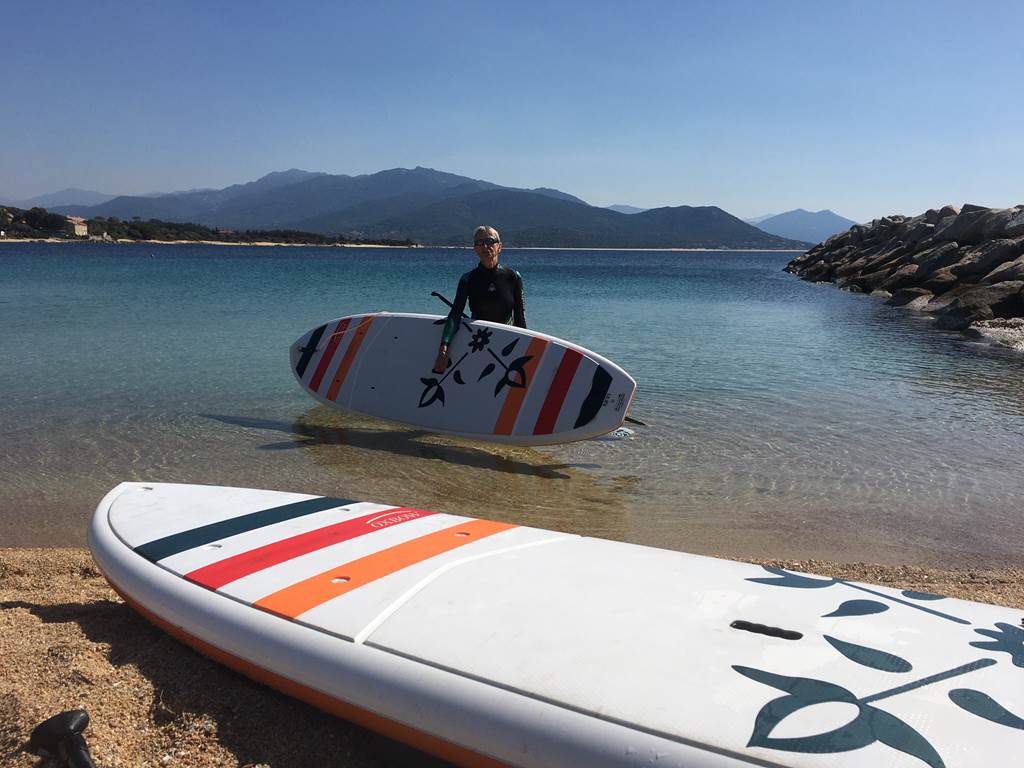 Abbartello kayak paddle Corse