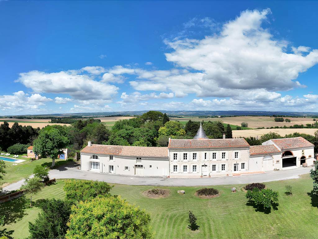 Vue panoramique - Domaine de Lanis - Chambre hotes Castelnaudary (1)