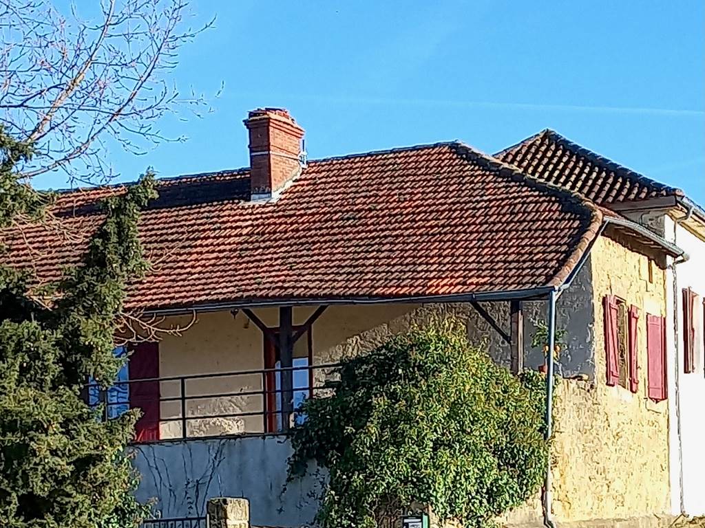 L'ancienne école de Cazaux-Villecomtal