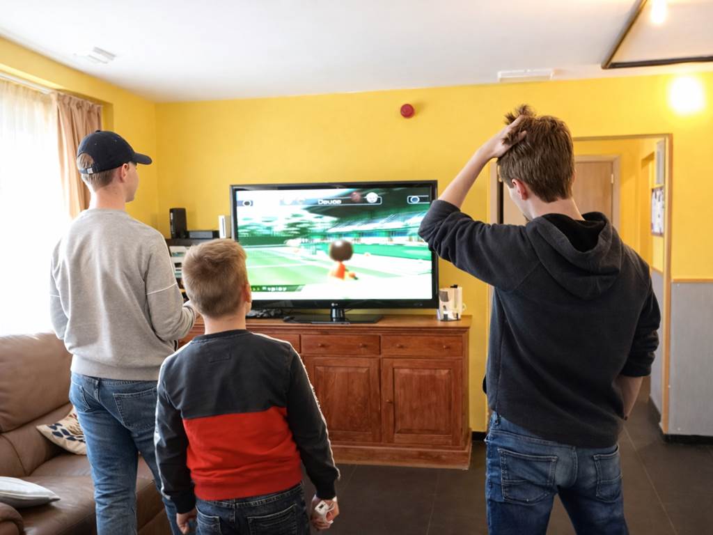 Plaisir pour petits et grands ces jeux sur écran tv