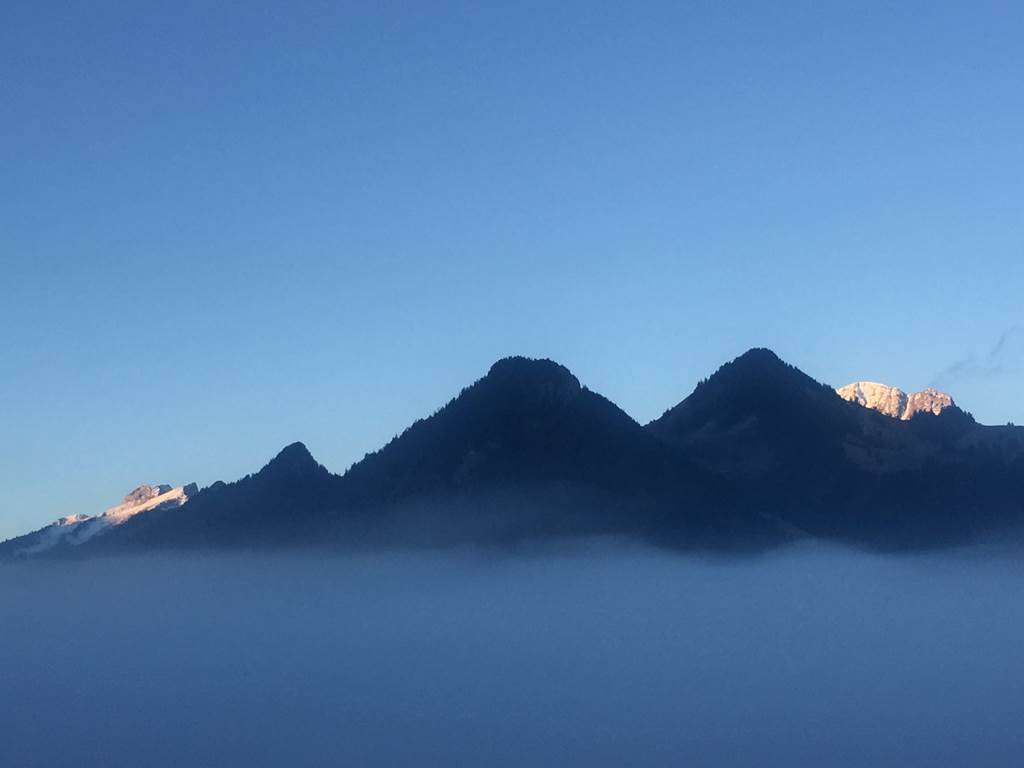 Lever de soleil sur le Moleson