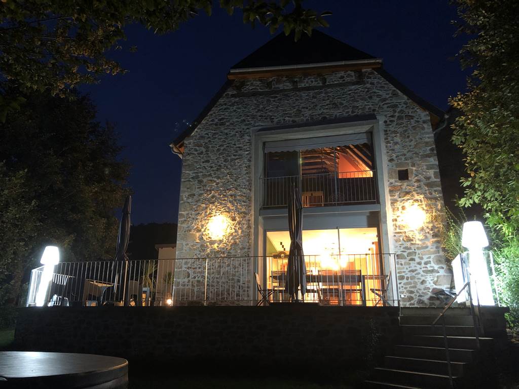 Gîte Val Souvigne_Extérieur nuit_1