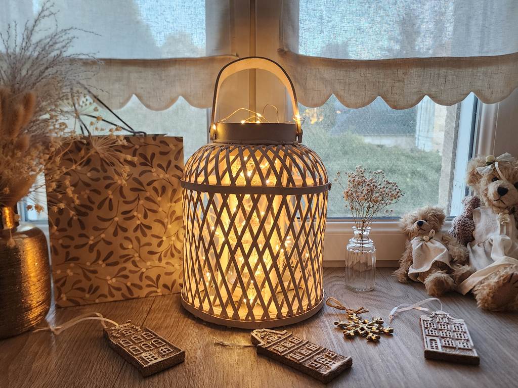 Fenêtre Chambre Champagne à Noël