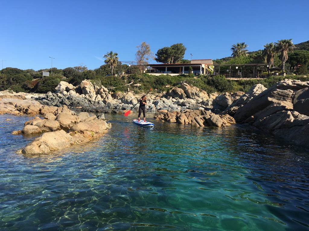 Abbartello kayak paddle Corse
