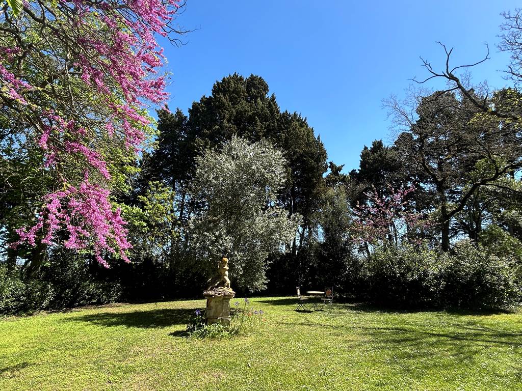 Domaine de Lanis parc et statue