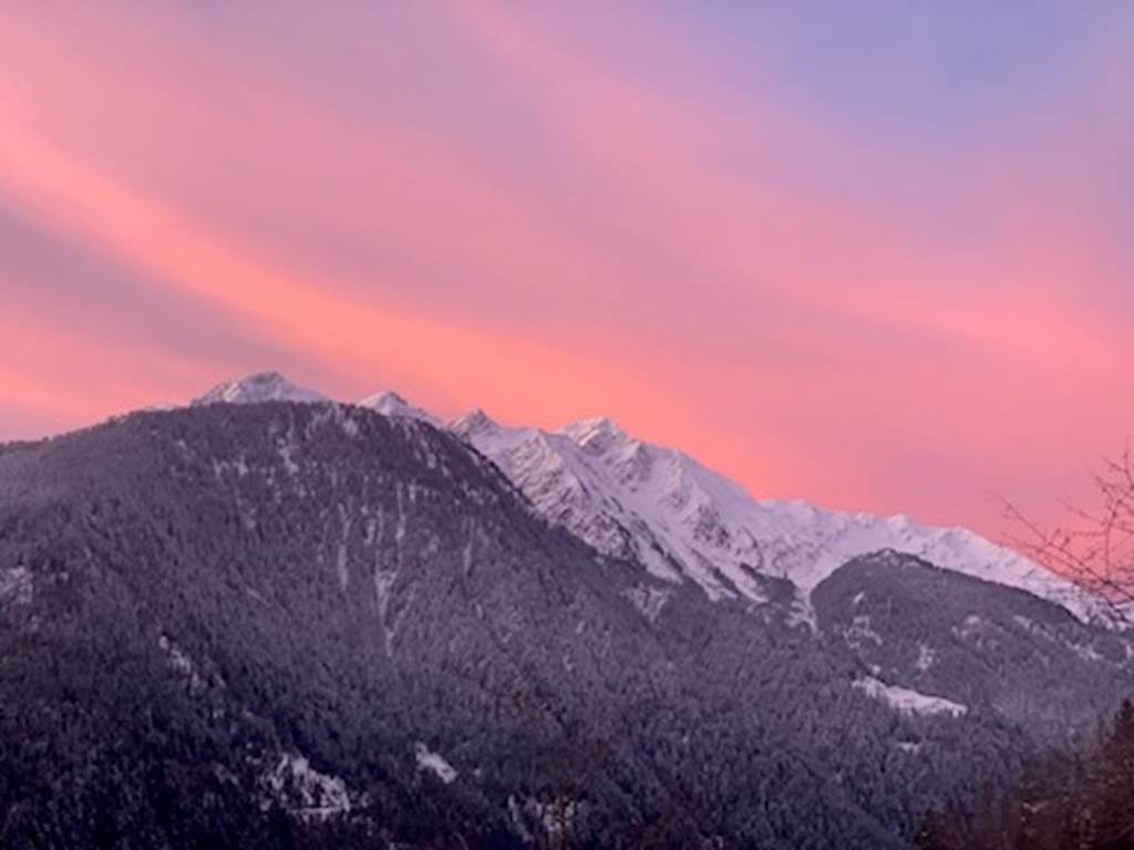 Le Mirantin vu du chalet
