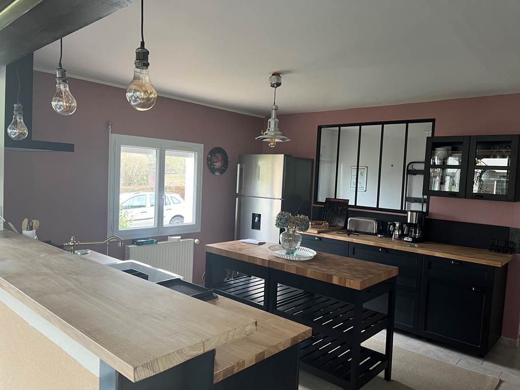cuisine gîte 10-14 personnes Normandie