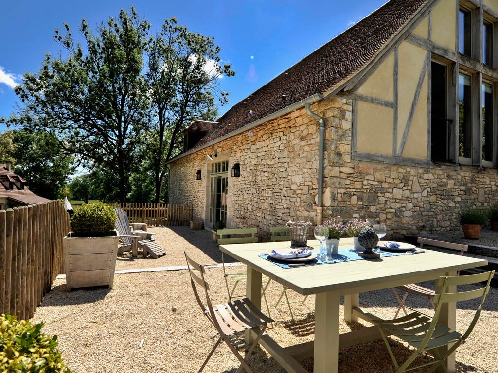 Manoir de Malagorse Terrasse du Loft