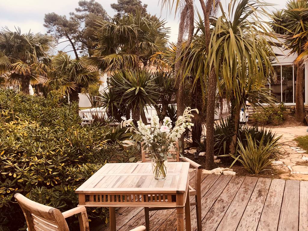 terrasse chambre bleue