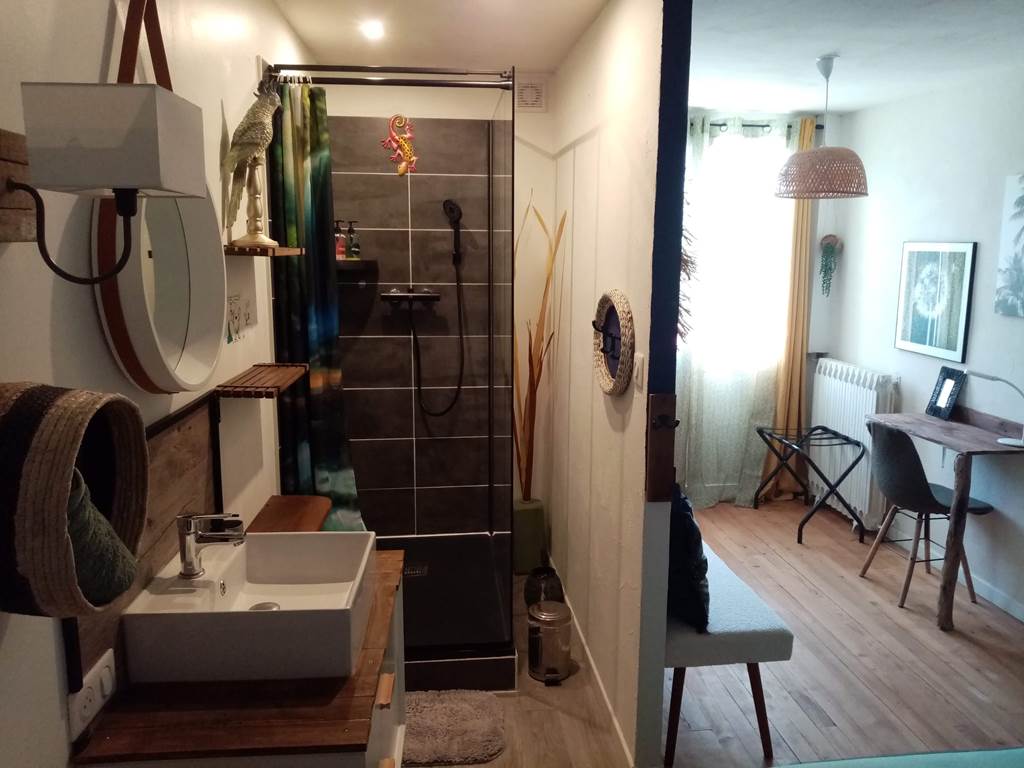 sdb chambre Tropicale