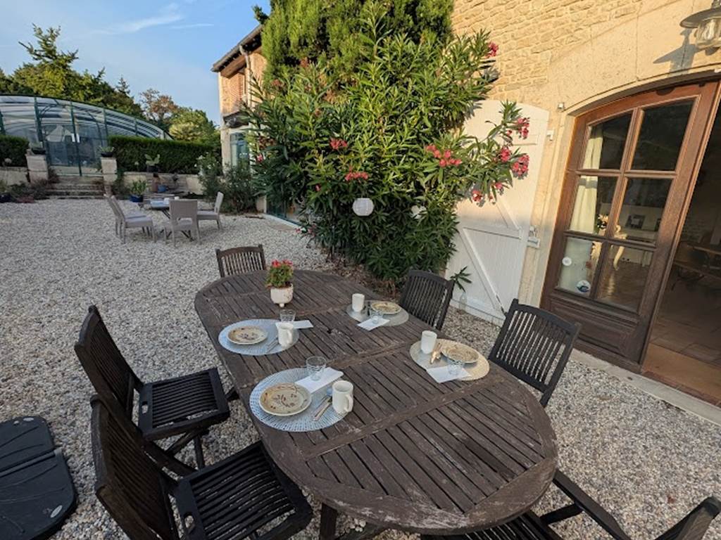 petit déjeuner dehors