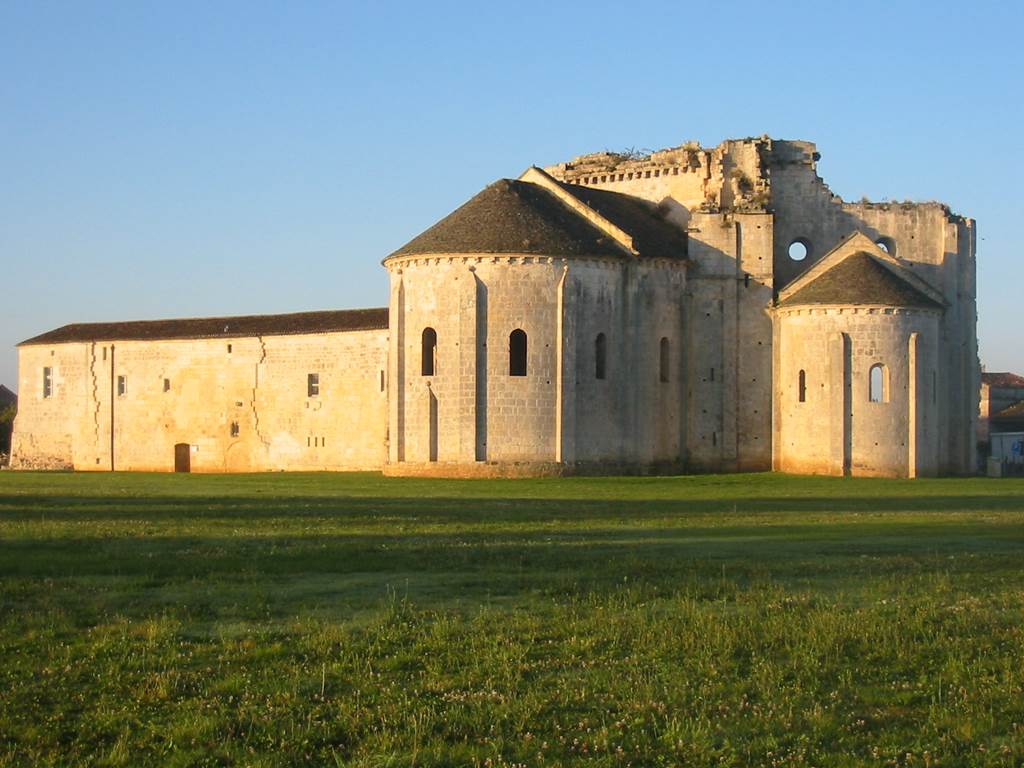 vue extérieure de l'abbaye