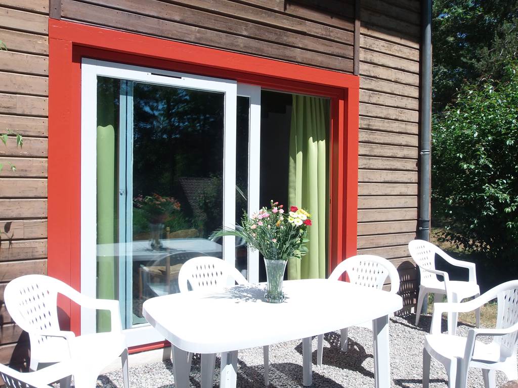 Terrasse d'un gite