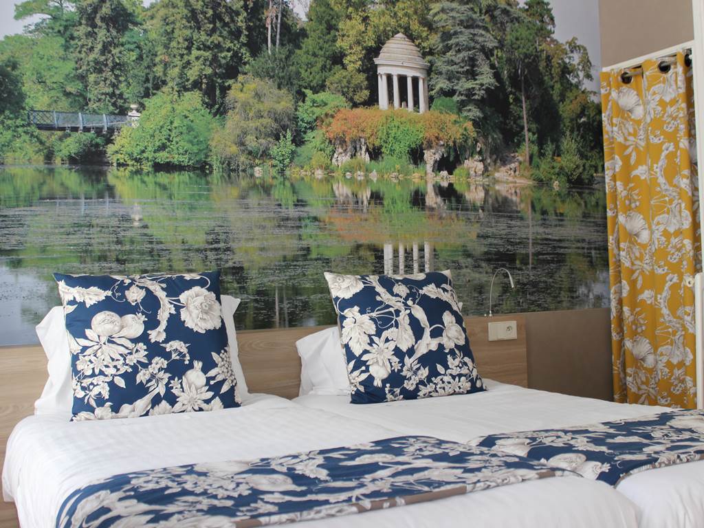 chambre 2 lits hôtel jean bart