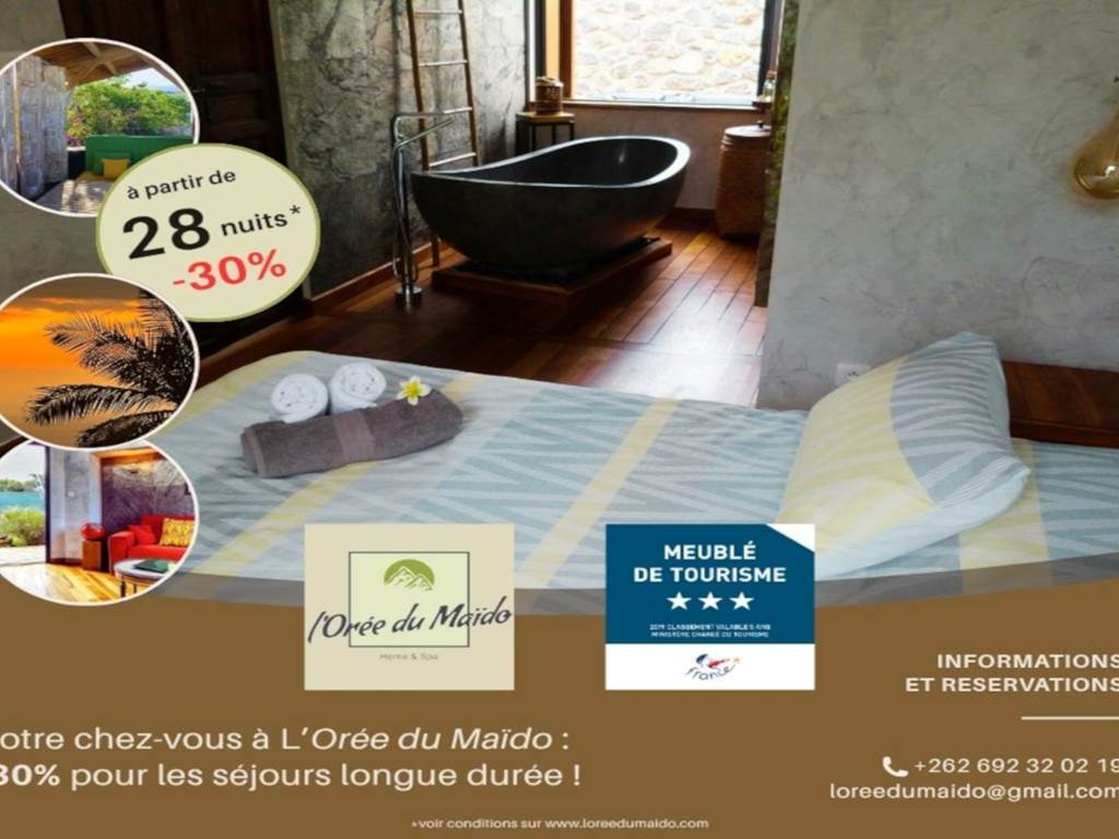 L'Orée du Maïdo - offre 28 nuits