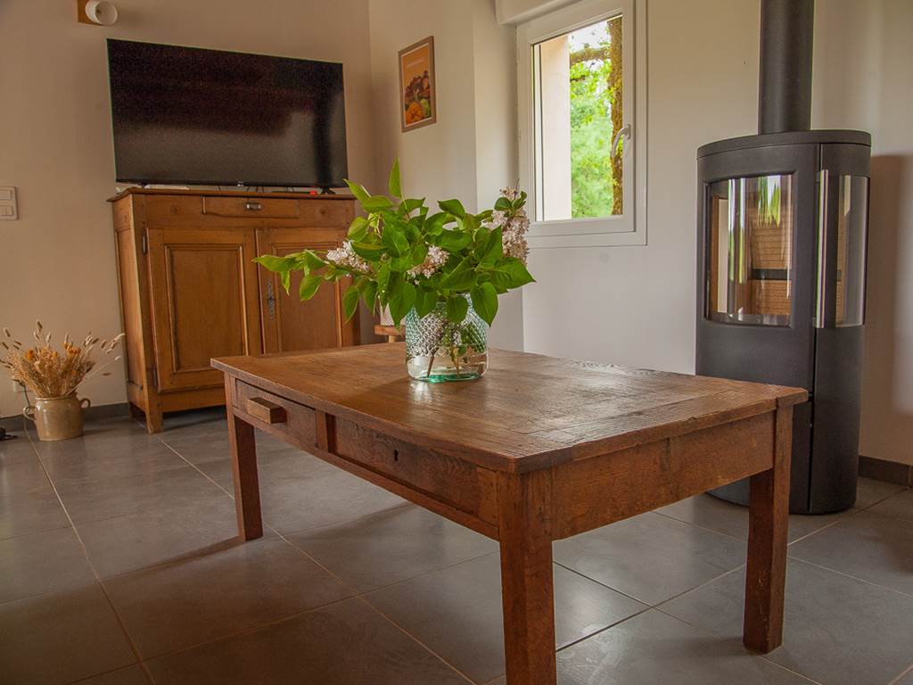 Gîte du Causse Loubressac Salon