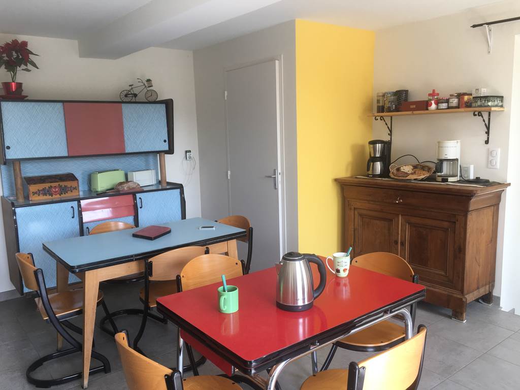 salle à manger partagée