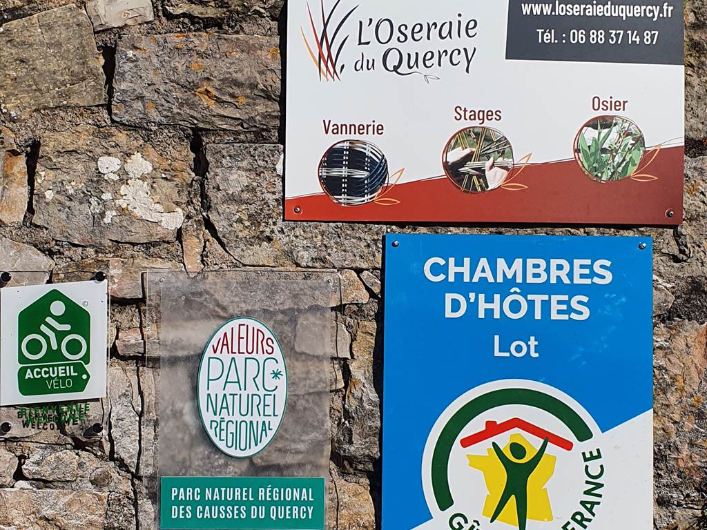 Labels L'Oseraie du Quercy