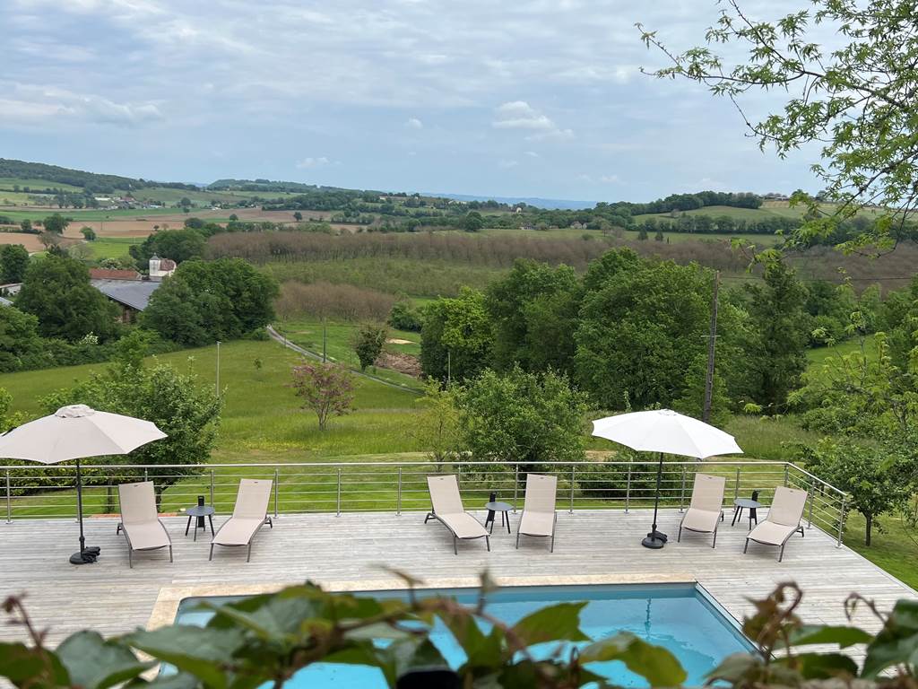 Piscine Gîte La Blanchie Haute