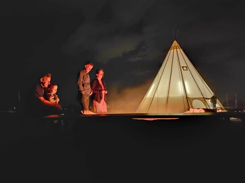 Soirée au coin du feu