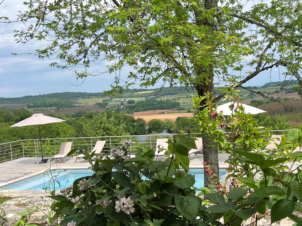 Piscine Gîte La Blanchie Haute