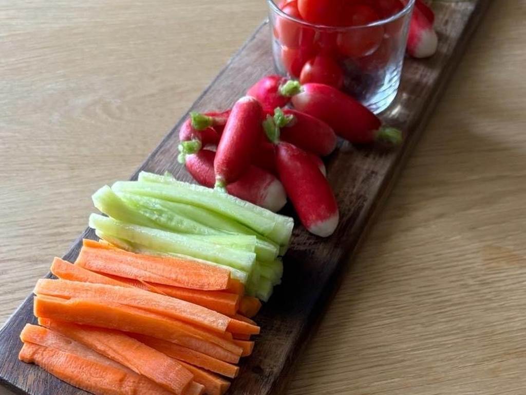 Exemple d'une planche de légume