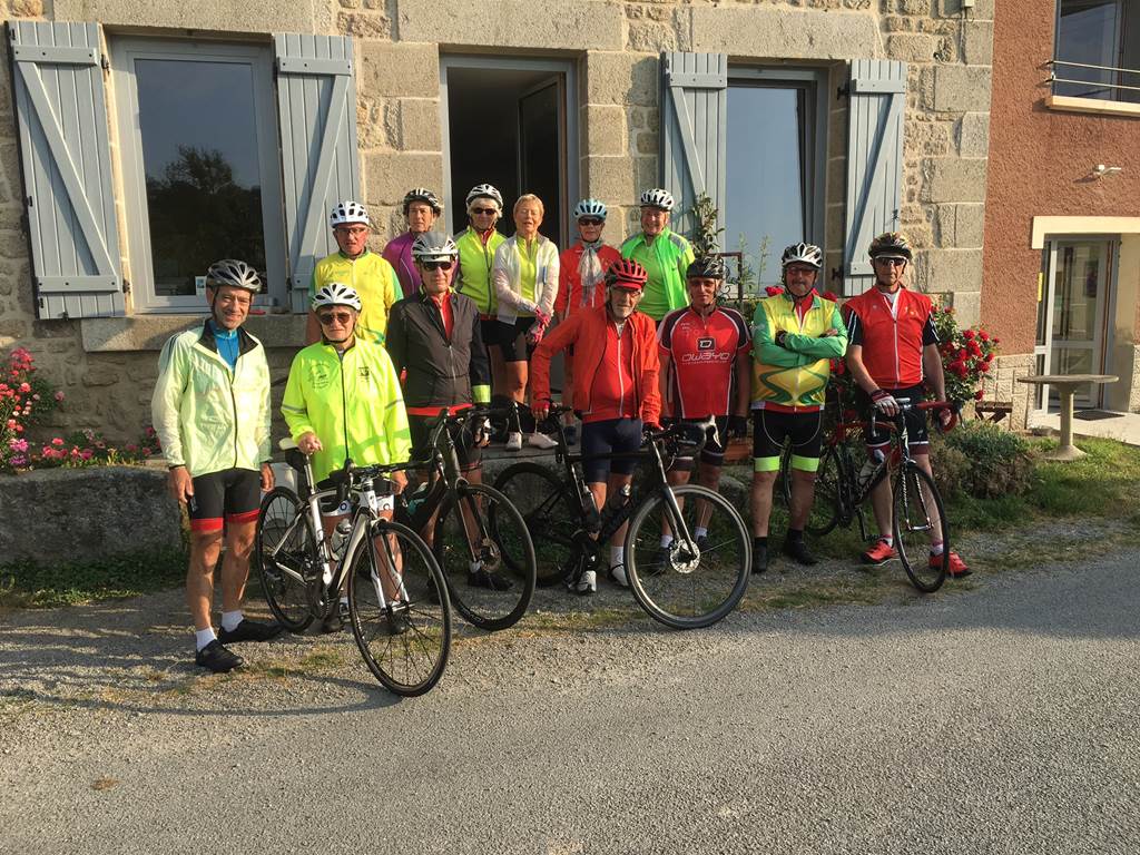 Les cyclistes d'Argenton sur Creuse