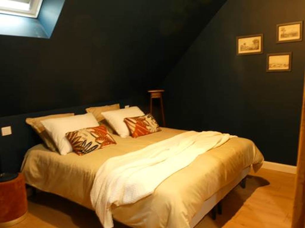 chambre bleu