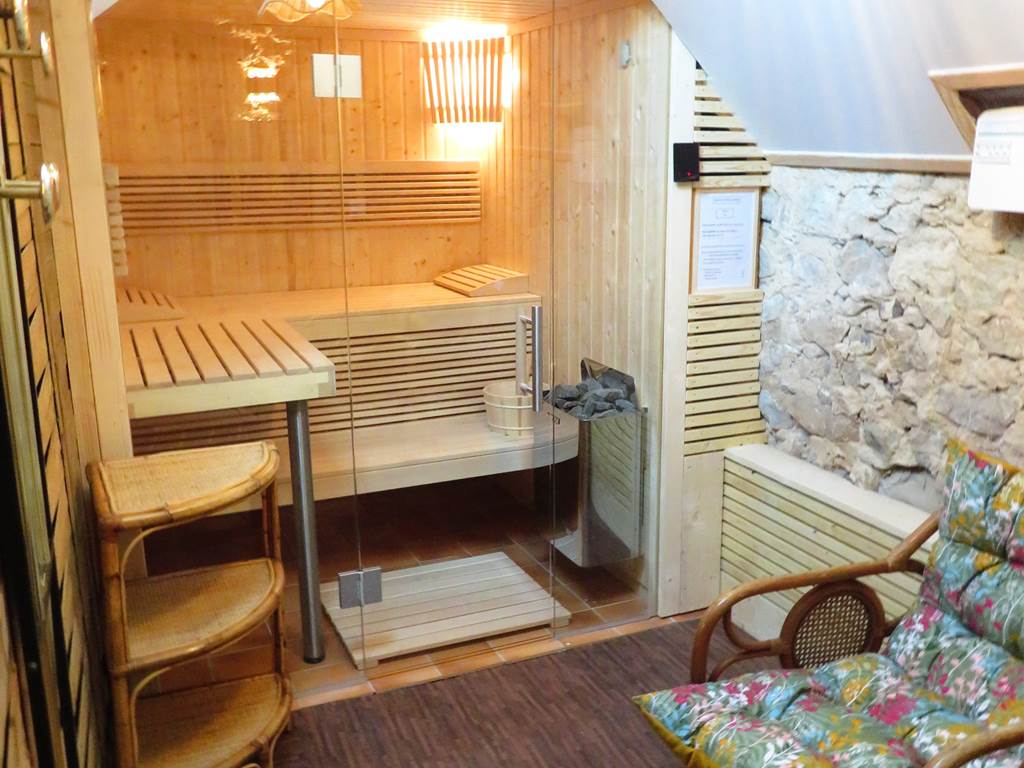 Sauna privatif à disposition