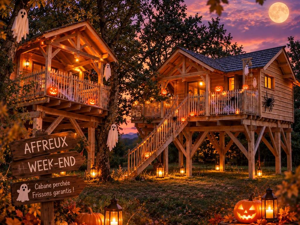 L'affreux WE en cabane perchée INYAQAB