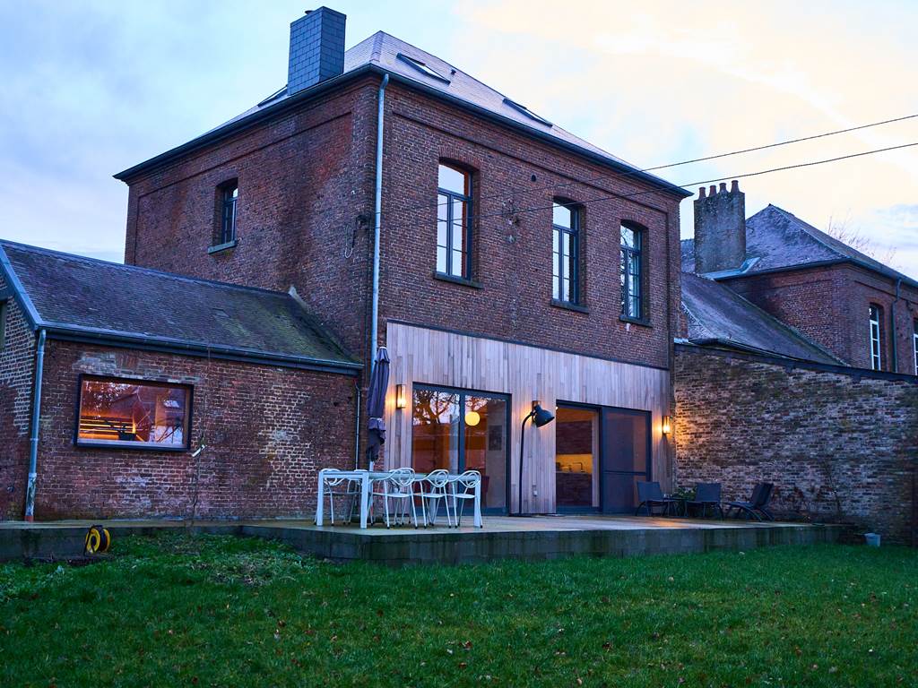 Back of the house Terras and sauna