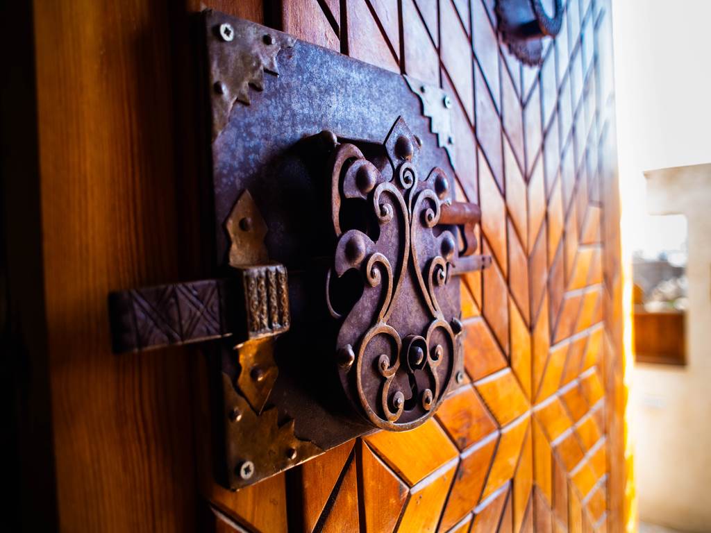 Serrure porte petite villa