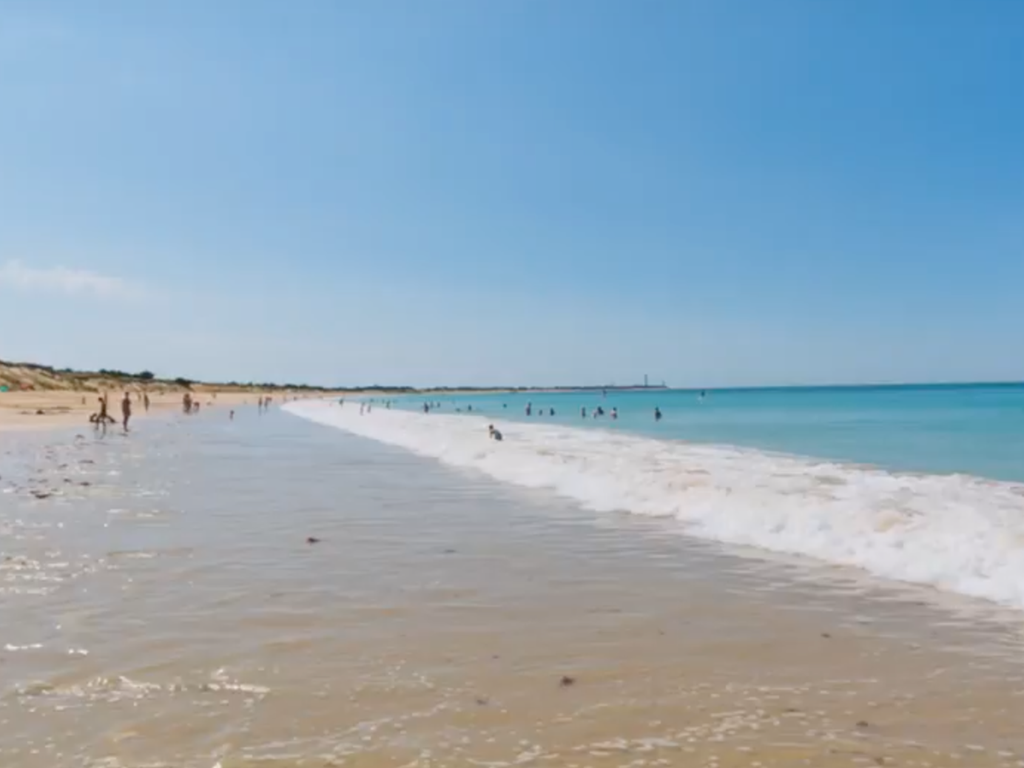 Les grandes étendues de plages de sable de l'Ile de Ré