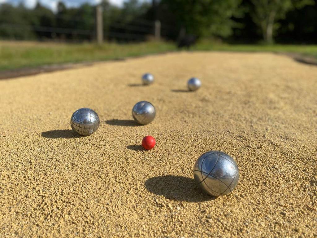 terrain de pétanque