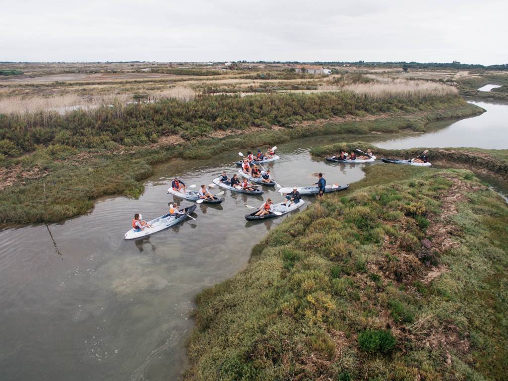 Balade en canoe - Ile de Ré