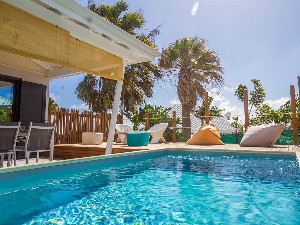 Iguane House villas & Micro Spa Villa Passion piscine