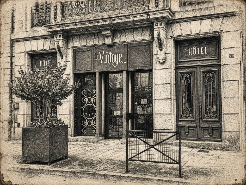 Hôtel le vintage Quimperlé rdc