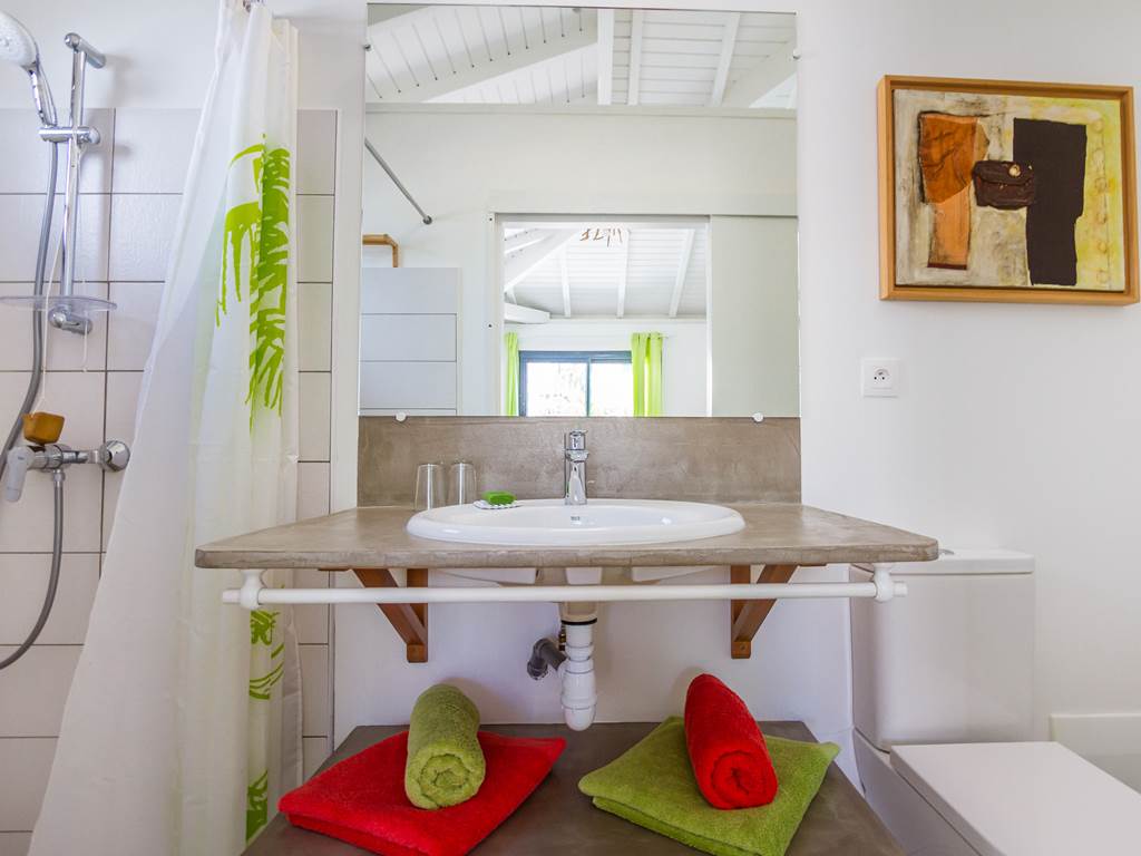 Iguane House villas & Micro Spa Villa Passion salle de douche 1