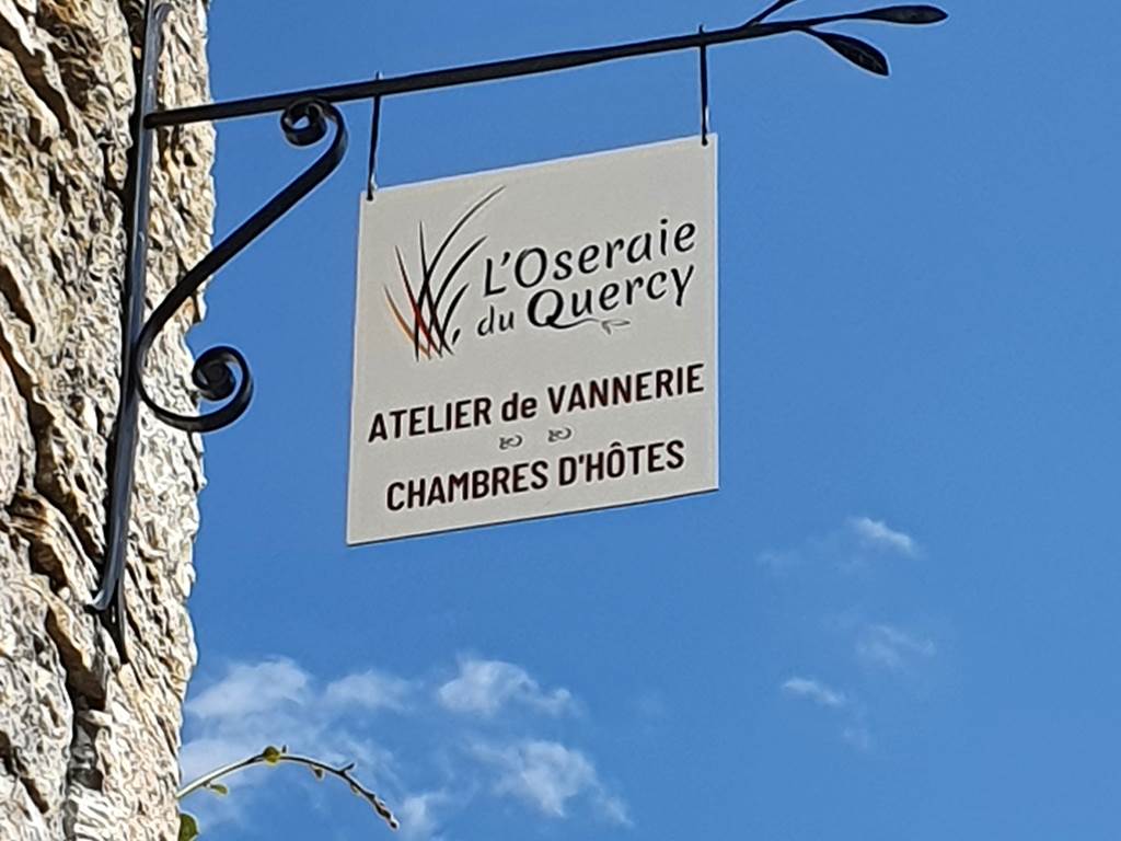 Enseigne L'Oseraie du Quercy