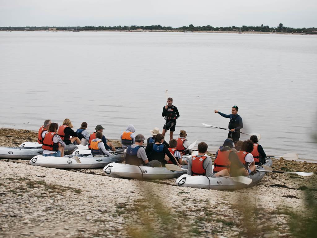 Balade en canoe - Ile de Ré