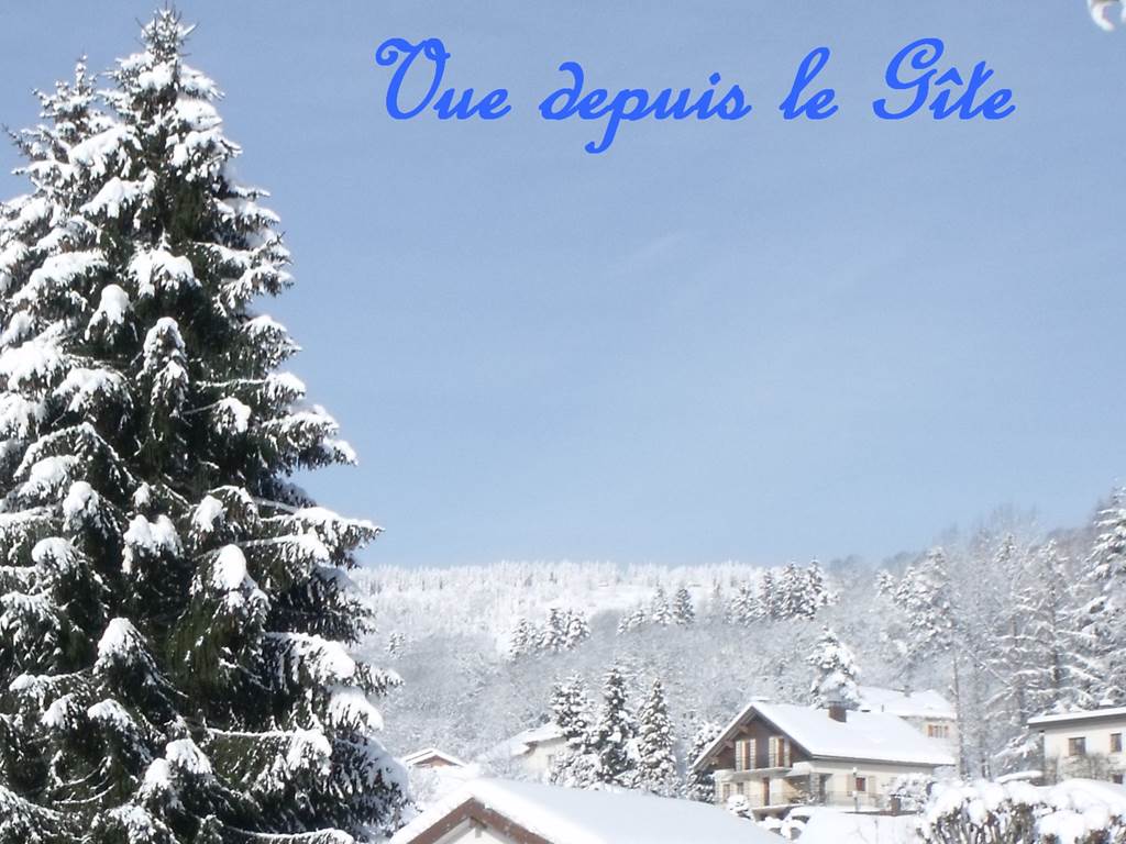 vue depuis le gite