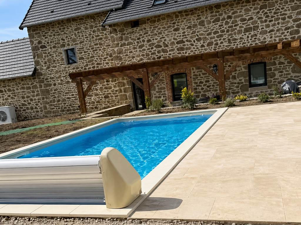Granit des champs piscine