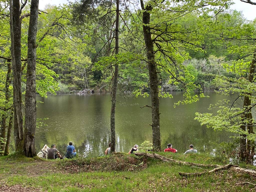 Les terres de la chouette, journée pêche au bord de la Maulde