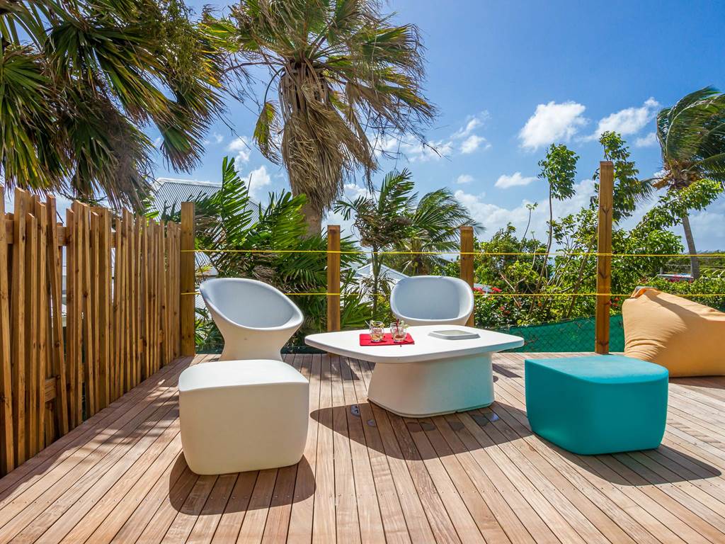 Iguane House villas & Micro Spa Villa Passion terrasse