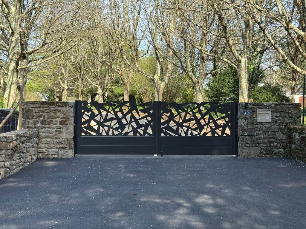 Portail entrée du domaine