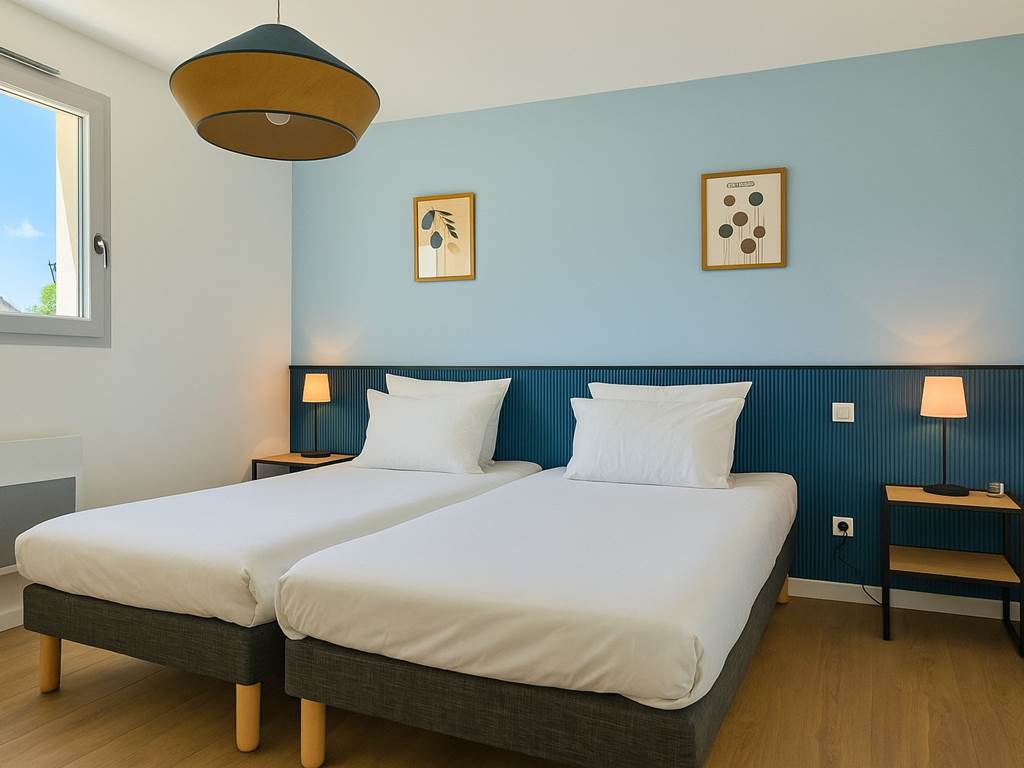 Gîte l'Unik - Chambre 2 "le Lac" - cocooning